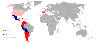 Spanish Language Map from Wikipedia https://en.wikipedia.org/wiki/User:Rahlgd 